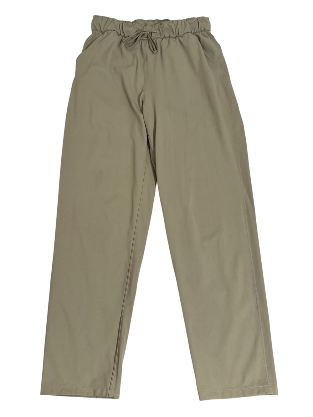 Lululemon Size 6 Green Keep Moving High Rise Pants Full Length Athletic Gym